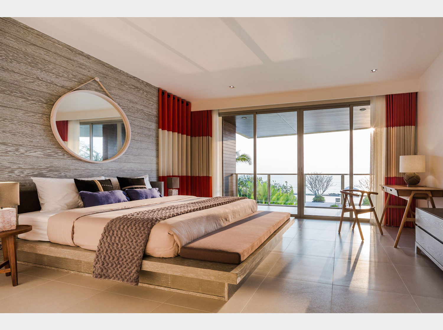 Condo Thewtalay Aquamarine ChaAm-HuaHin-Interior Living