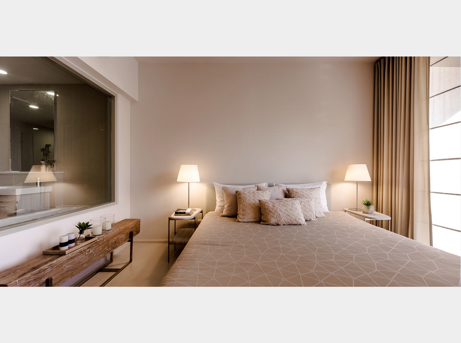 Condo Thewtalay Aquamarine ChaAm-HuaHin-Interior Living