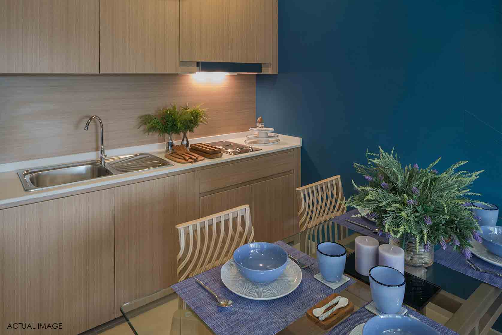 Condo Thewtalay BlueSapphire ChaAm-HuaHin-Interior Living