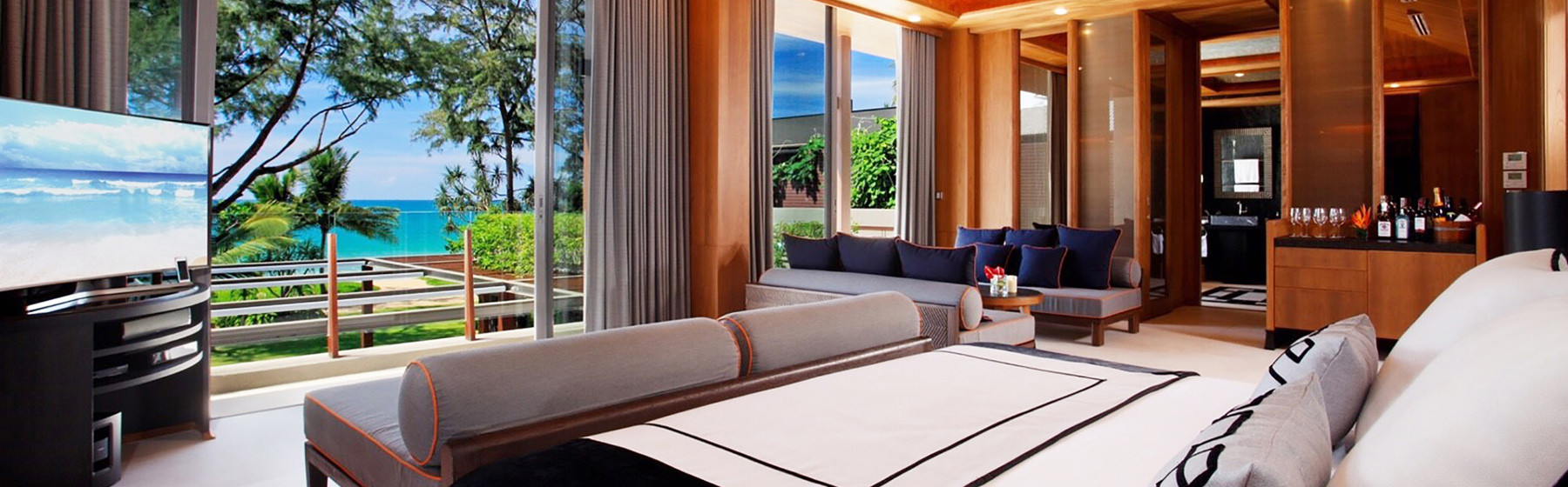 BabaBeachClub Hotel Phuket -Interior Living