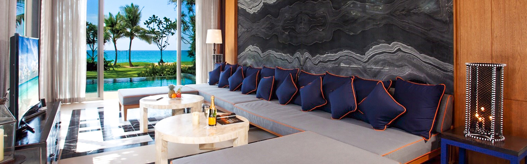 BabaBeachClub Hotel Phuket -Interior Living